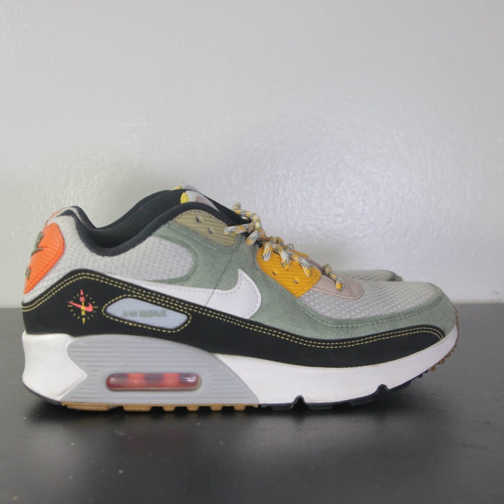 Nike Air Max 90 Low White Green Women's Sneakers 003757